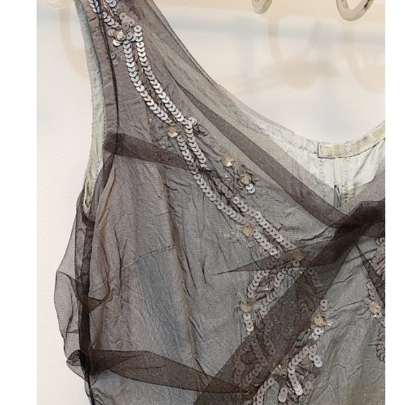 NWT Mist Silk Taffeta dress - Picture 8 of 10